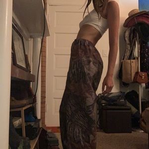 Realtree Forest camo oversized pant